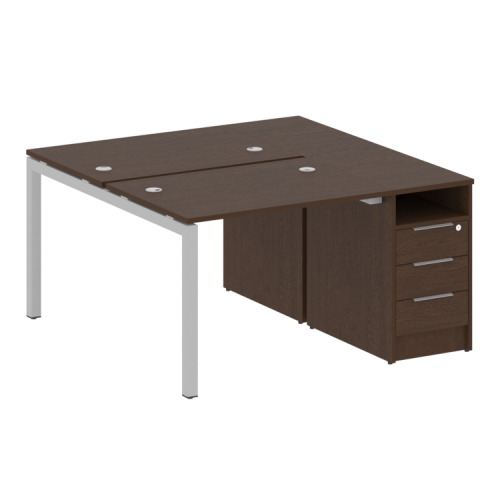 Бенч-система с тумбой на П-обр. м/к Metal System Quattro 50БП.РС-СТП-2.1 фото 9