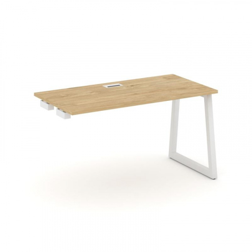 Style Project Стол-приставка к опор. элем. SN-5T1.OPRS-012 Акация Лорка/Металл Антрацит/Заглушка Пла фото 3