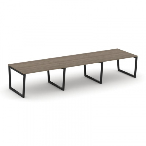 Style Project Стол переговорный SN-5T2.SPRG-054.3 Акация Лорка/Металл Антрацит 4740*1180*750 фото 9