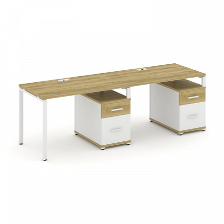 Бенч-система на 2 места с 2 опорными тумбами Concept CN.ORS-314