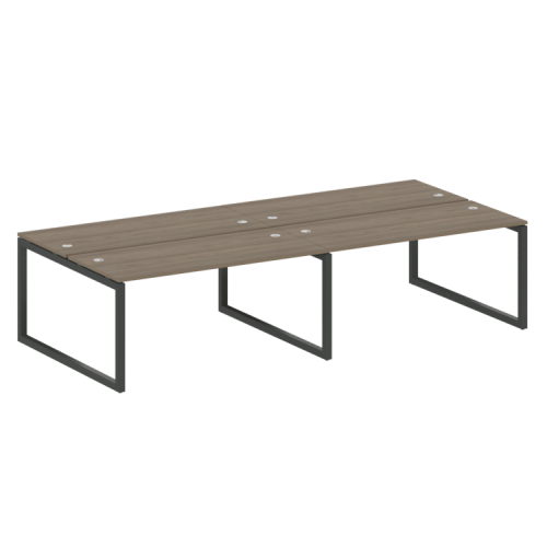 Бенч-система на 4 места на О-обр. м/к Metal System Quattro 50БО.СМ-4.4 фото 2 Бенч-система на 4 места на О-обр. м/к Metal System Quattro 50БО.СМ-4.4 фото 2