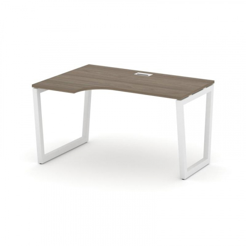 Style Project Стол рабочий эргоном. SN-5T2.SPA-021(L) Акация Лорка/Металл Антрацит/Заглушка Пластик фото 15