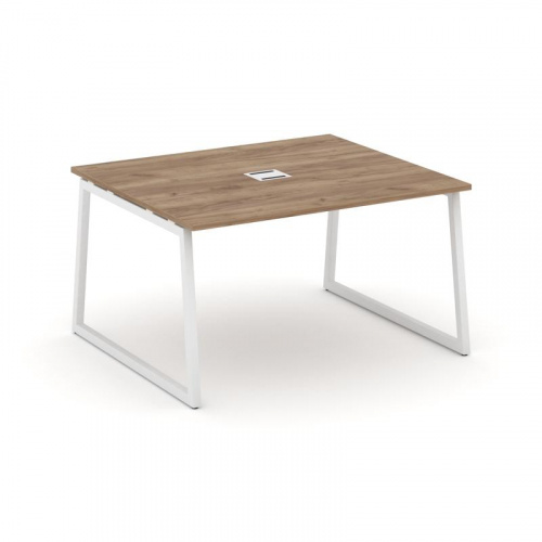 Style Project Стол переговорный SN-4T1.SPRG-033 Акация Лорка/Металл Антрацит/Заглушка Металл Антраци фото 11