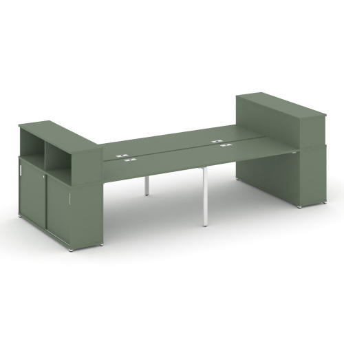 Бенч-система с опорными шкафами-купе Concept CN.DRS-282