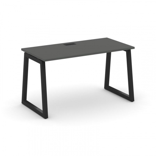 Style Project Стол письменный SN-5T1.SP-004 Акация Лорка/Металл Антрацит/Заглушка Пластик Черный 158 фото 6