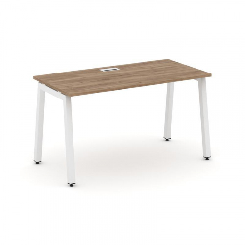 Style Project Стол письменный SN-5A.SP-014 Тиквуд Светлый/Металл Антрацит 1580*700*750 фото 19