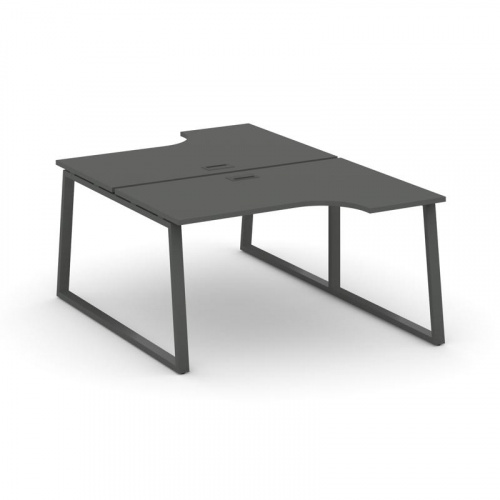 Style Project Рабочая станция эргоном. SN-6T1.DRPA-002 Акация Лорка/Металл Антрацит/Заглушка Пластик фото 27