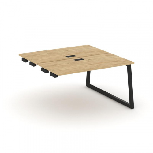 Style Project Стол-приставка к опор. элем. SN-5T1.DPRS-004 Акация Лорка/Металл Антрацит/Заглушка Пла