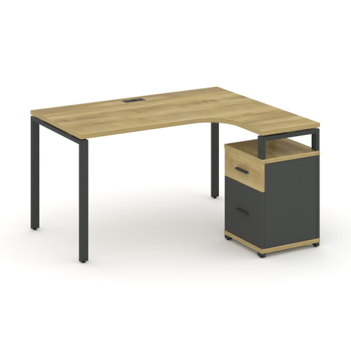 Стол эргономичный с опорной тумбой Concept CN.SA-308(R) Стол эргономичный с опорной тумбой Concept CN.SA-308(R)