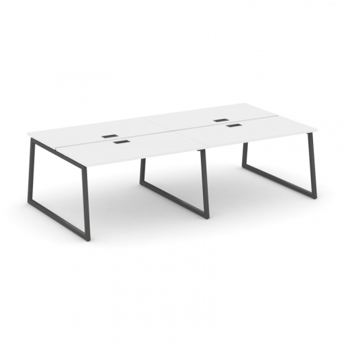 Style Project Рабочая станция 2-х сторон. SN-4T1.DRS-044 Акация Лорка/Металл Антрацит/Заглушка Пласт фото 13