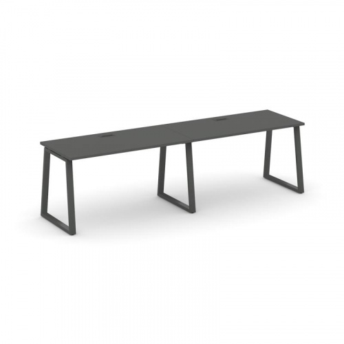 Style Project Рабочая станция 1 сторон. SN-6T1.ORS-003 Акация Лорка/Металл Антрацит/Заглушка Пластик фото 27