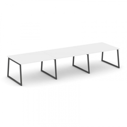 Style Project Стол переговорный SN-4T1.SPRG-054.3 Акация Лорка/Металл Антрацит 4740*1180*750 фото 26