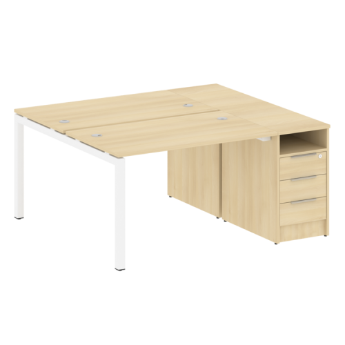 Бенч-система с тумбой на П-обр. м/к Metal System Quattro 50БП.РС-СТП-2.2 фото 15