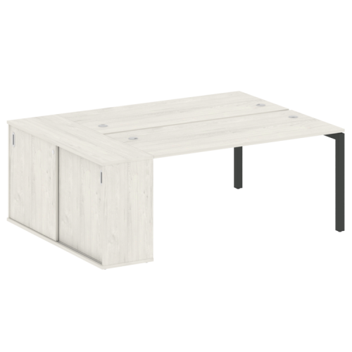 Бенч-система с шкафом-купе на П-обр. м/к Metal System Quattro 50БП.РС-СШК-1.4 фото 5 Бенч-система с шкафом-купе на П-обр. м/к Metal System Quattro 50БП.РС-СШК-1.4 фото 5