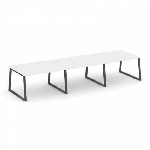 Style Project Стол переговорный SN-6T1.SPRG-053.3 Акация Лорка/Металл Антрацит 4140*1180*750 фото 26