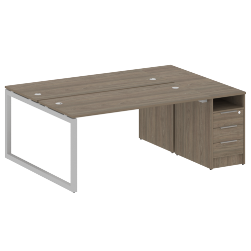 Бенч-система с тумбой на О-обр. м/к Metal System Quattro 50БО.РС-СТП-2.4 фото 2 Бенч-система с тумбой на О-обр. м/к Metal System Quattro 50БО.РС-СТП-2.4 фото 2