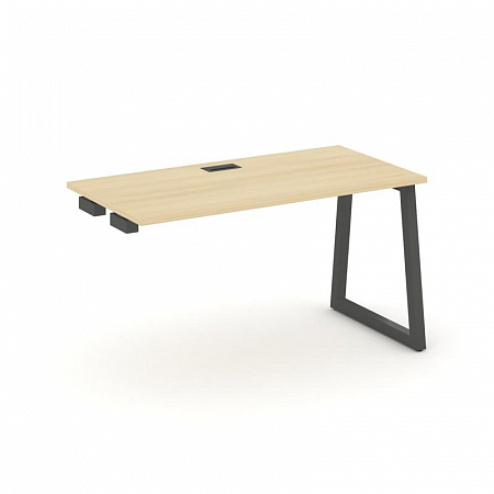 Style Project Стол-приставка к опор. элем. SN-5T1.OPRS-023 Акация Лорка/Металл Антрацит/Заглушка Пла