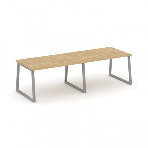 Style Project Стол переговорный SN-6T1.SPRG-013.3 Акация Лорка/Металл Антрацит 2760*980*750