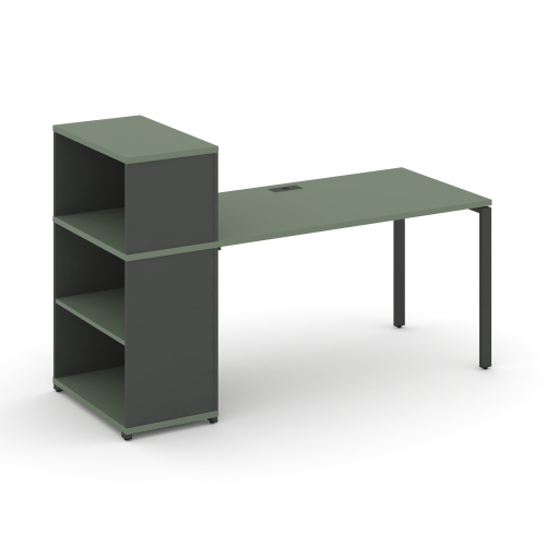 Стол офисный с опорным стеллажом Concept CN.SP-211