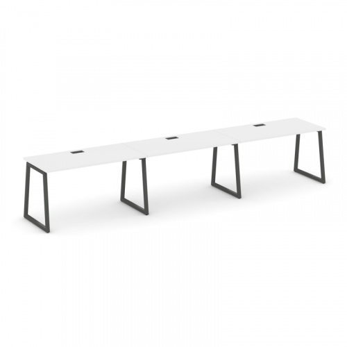 Style Project Рабочая станция 1 сторон. SN-4T1.ORS-054 Акация Лорка/Металл Антрацит/Заглушка Пластик фото 13