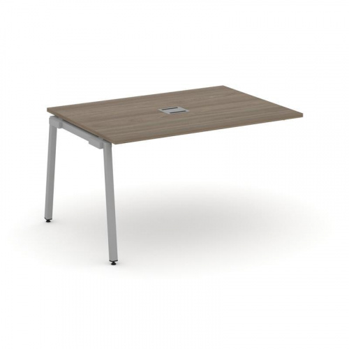 Style Project Проходной наб. элем. перег. стола SN-4A.NSPRG-002 Белый/Металл Белый 1180*980*750 фото 9