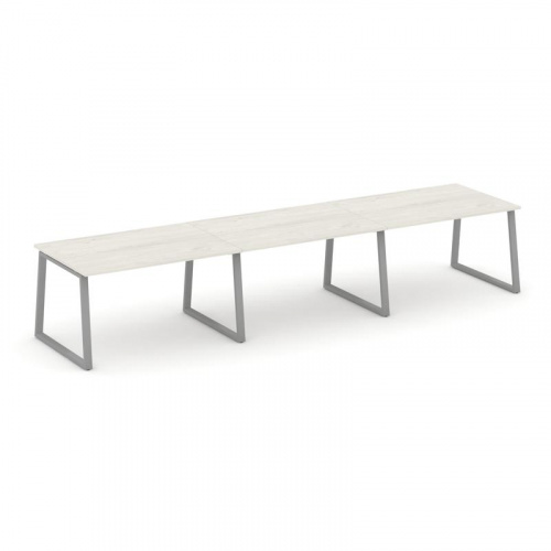 Style Project Стол переговорный SN-6T1.SPRG-021.3 Акация Лорка/Металл Антрацит 2940*980*750 фото 13