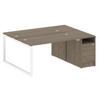 Бенч-система с тумбой на О-обр. м/к Metal System Quattro 50БО.РС-СТП-2.3